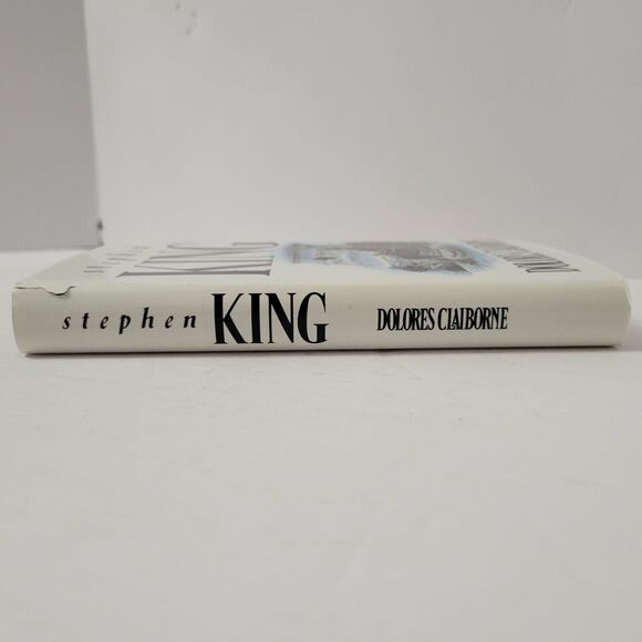 Stephen King - Dolores Claiborne HC 1992 First Edition Reprint VTG Horror UK - Picture 8 of 12